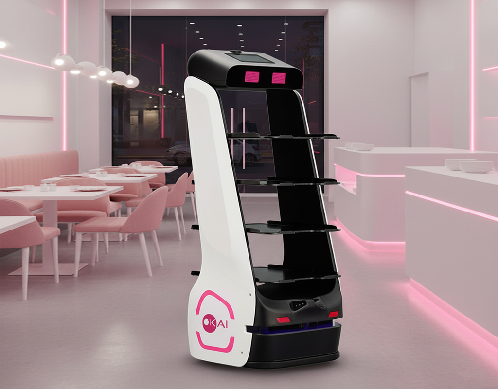 Robot vận chuyển trong nhà máy